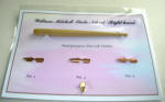 Italic 3 Pen Nibs and Holder set (right hand).