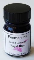 Roberson's Penman Liquid Gouache Ink Royal Blue 15ml