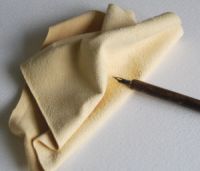Chamois Leather Pen Wipes Small