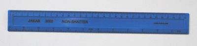 Ruler 30cm / 12 inch - Blue