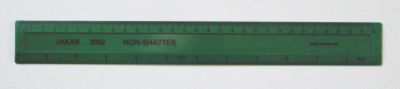 Ruler 30cm / 12 inch - Green