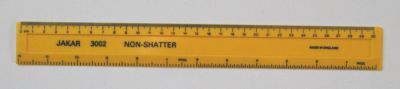 Ruler 30cm / 12 inch - Yellow