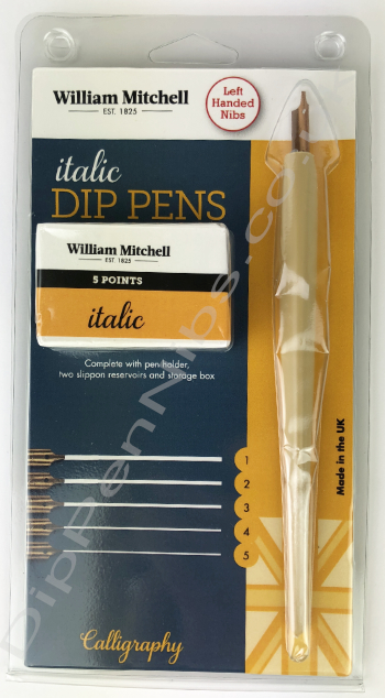 WM ITALIC DIP PEN SET LEFT HAND