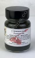 Roberson's Penman Liquid Gouache Ink Black Umber 30ml