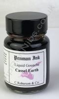 Roberson's Penman Liquid Gouache Ink Cassel Earth 30ml