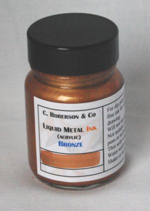 Liquid Metal Ink Bronze