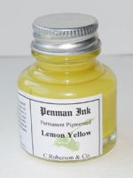 Penman Permanent Pigmented Ink - Lemon Yellow 30ml