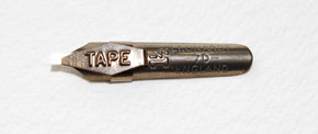 Tape Nib top view